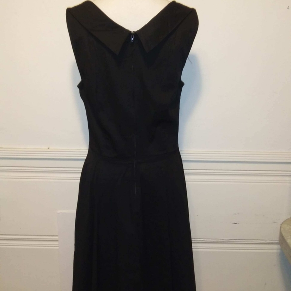 Lindy Bop Black Swing Dress Large  New - Picture 2 of 7